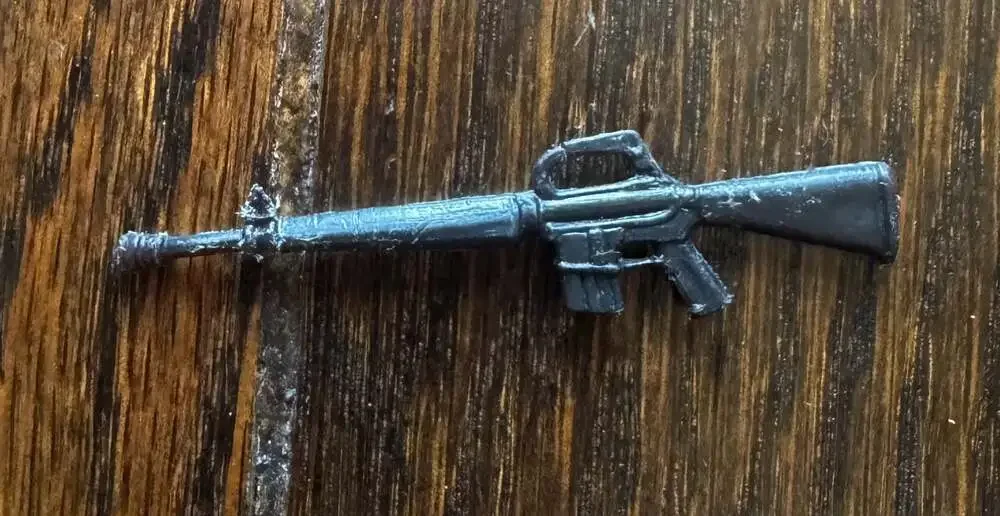 VTG HASBRO G.I. JOE 1982 3.75” V1 Grunt Gun Rifle Action Figure ACCESSORY